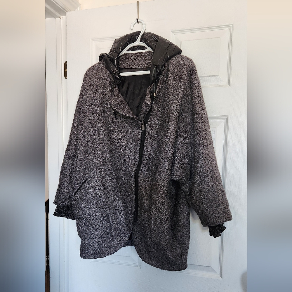 Mixed media jacket - Picture 4 of 6